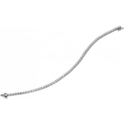 Platinum Gemlok Diamond Bracelet