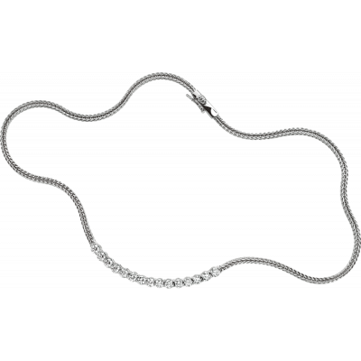Platinum Gemlok 15 Diamond Necklace