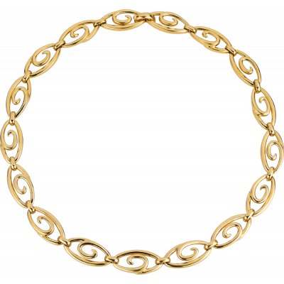 18kt Yellow Gold Small Harmonie Necklace