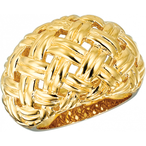 18kt Yellow Gold Vannerie Ring