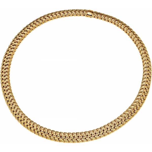 18kt Yellow Gold Vannerie Necklace